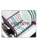 Сушилник за мивка две нива с тавичка улей